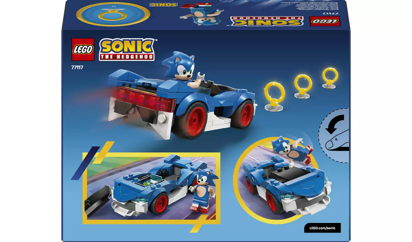 LEGO Sonic the Hedgehog: Sonic – Speedster Lightning | Ages 7+ | Model 77117 | New Lego