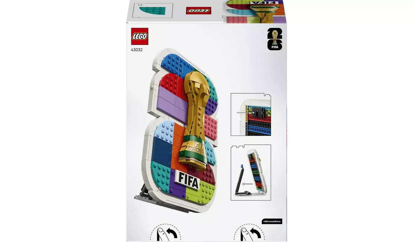 LEGO Editions FIFA World Cup 2026 Emblem 43032 | Ages 10+ | New LEGO