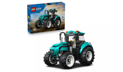LEGO City Tractor Toy – Farm Vehicle Building Set | Ages 6+ | Model 60498 | New LEGO