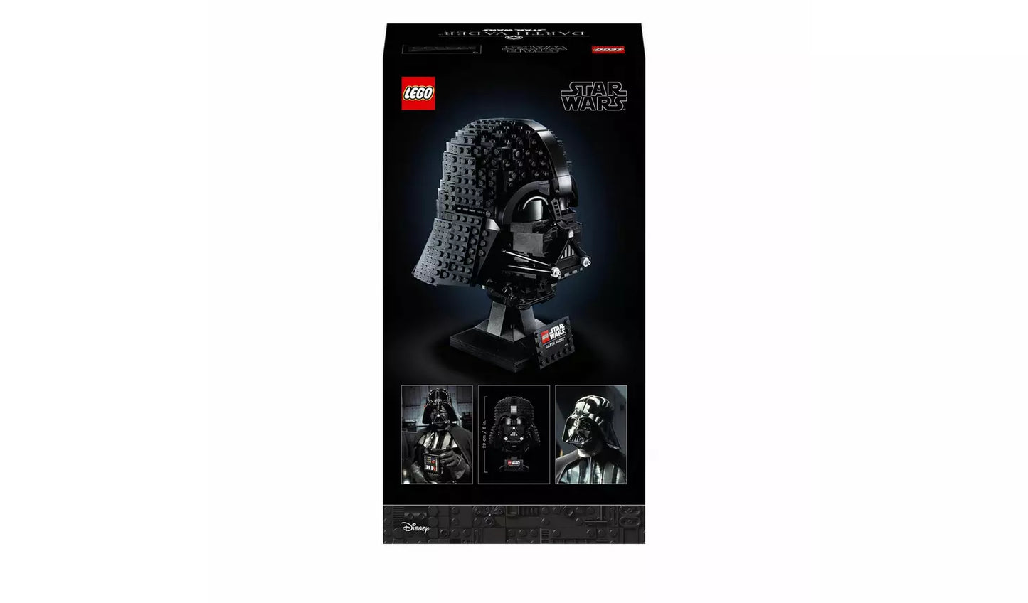 LEGO Star Wars Darth Vader Helmet Set for Adults | Ages 18+ | Model 75304 | NEW LEGO