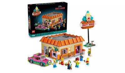 LEGO Icons The Simpsons: Krusty Burger Set for Adults 10352 | Ages 18+ | New LEGO