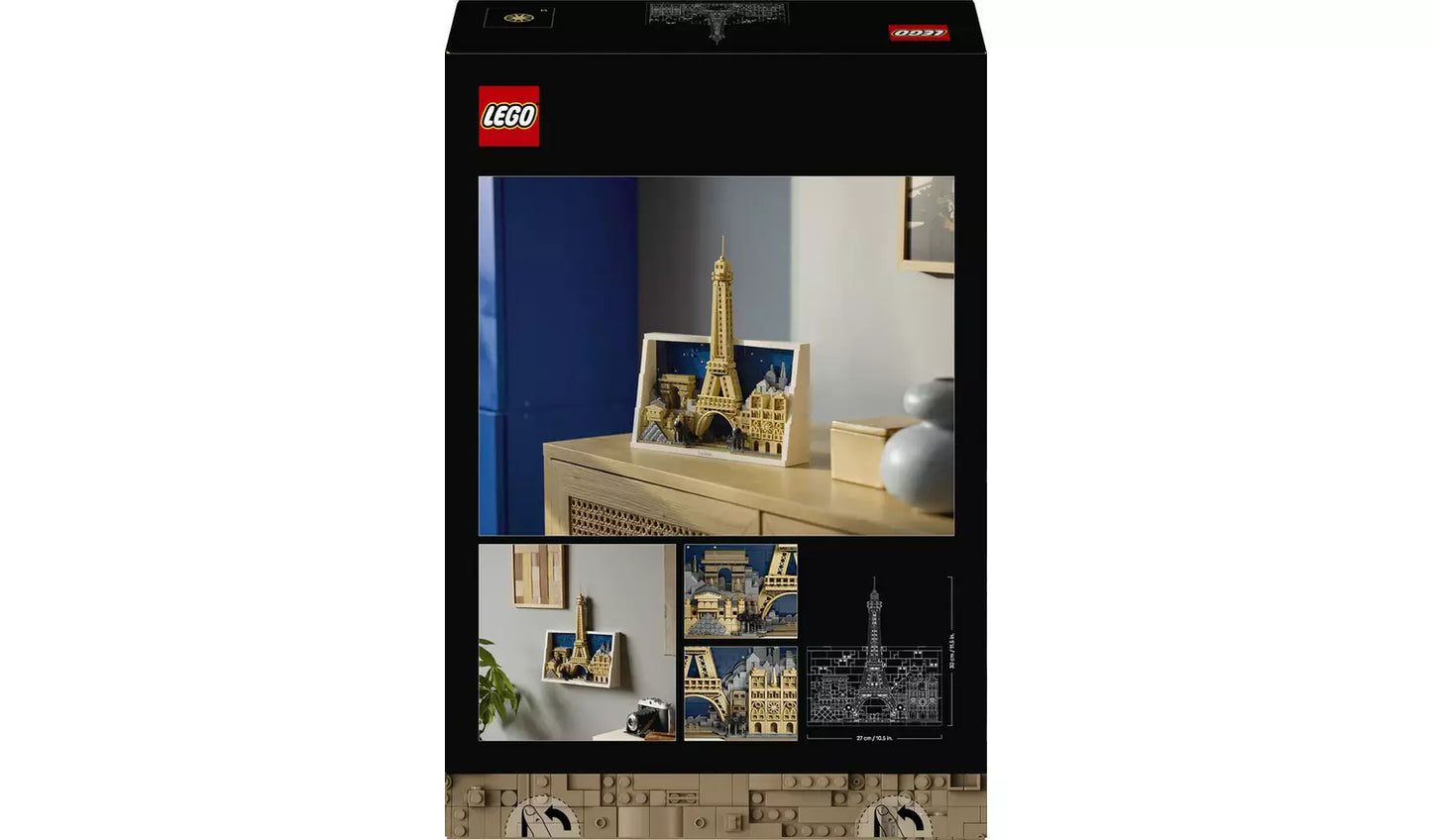 LEGO Architecture Paris – City of Love Building Set | Ages 18+ | Model 21064 | NEW LEGO