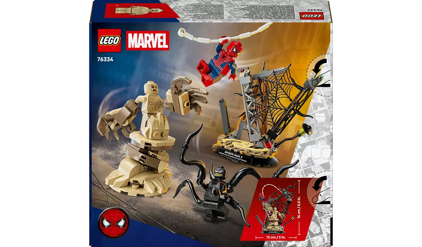 LEGO Marvel Epic Battle: Spider-Man vs. Sandman Set | Ages 9+ | Model 76334 | New LEGO