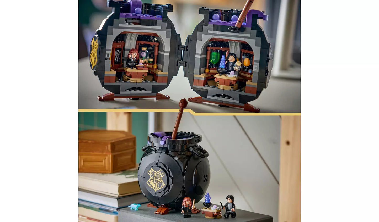 LEGO Harry Potter Cauldron: Secret Potions Classroom Toy | Ages 10+ | Model 76464 | 652 Pieces | New LEGO
