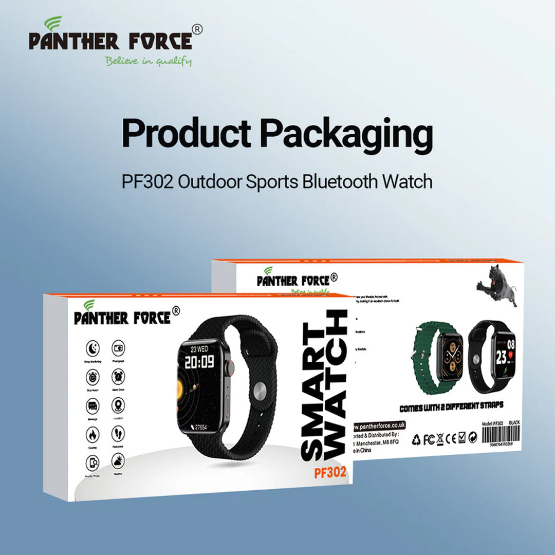 The PANTHERFORCE Smartwatch (PF302) Panther Force
