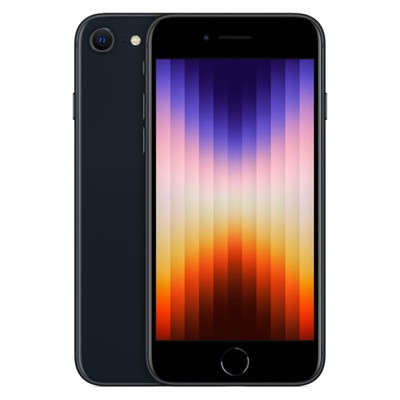 iPhone SE 5G (2022) 3rd Gen – 256GB – Midnight (Excellent Condition) Apple