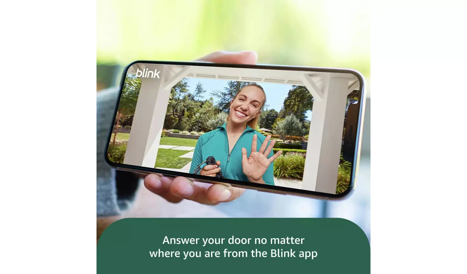 Blink Video Doorbell – Black (Wired or Battery Option) Blink