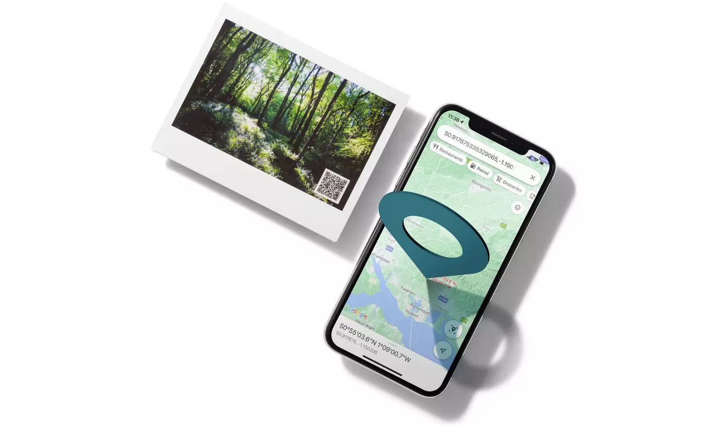 Fujifilm instax Link WIDE Smartphone Printer – White (New) Fujifilm