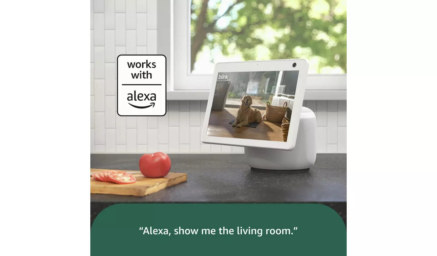 Blink Mini Pan-Tilt Indoor Smart Security Camera (CCTV) Blink