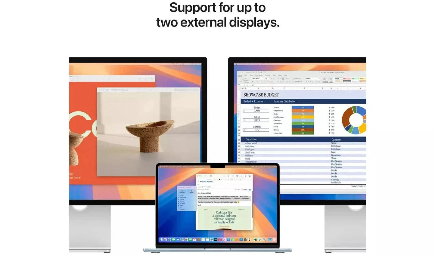 Apple MacBook Air 2025 13.6-inch M4 – 16GB RAM, 256GB SSD, StarLight (New) Apple