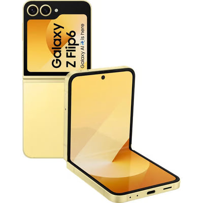 Samsung Galaxy Z Flip6 5G 512GB Yellow – SIM Free AI Smartphone (Very Good Condition) Samsung