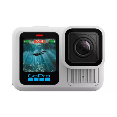 GoPro HERO13 Action Camera – White (Polar White, New) Go Pro