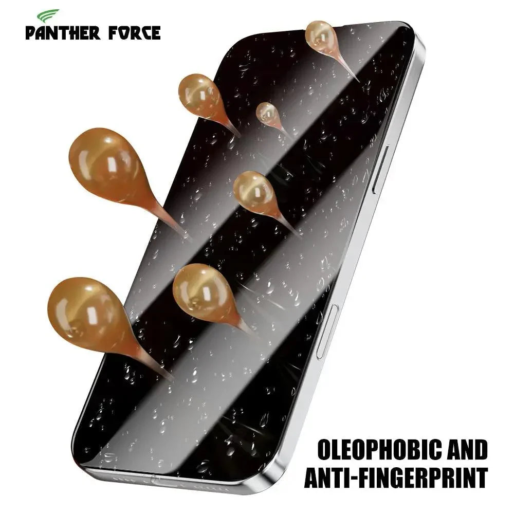 Panther Force 8k Magic Glass Box Screen Protector With Privacy For All iPhones Panther Force