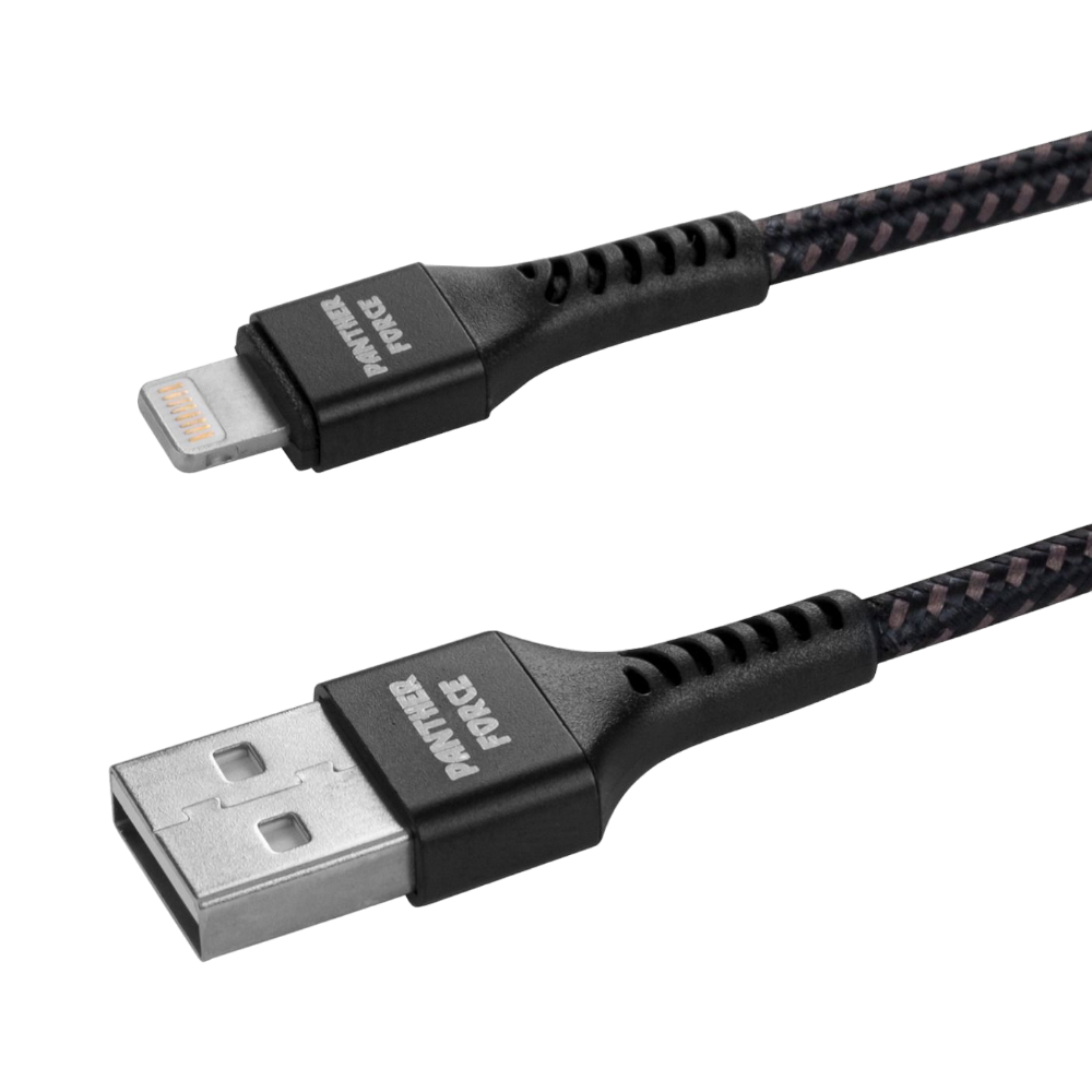 PF12- Panther Force 3A 1M Cable for iPhone - Seamless Connectivity, Uninterrupted Power Panther Force
