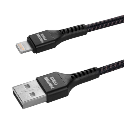 PF12- Panther Force 3A 1M Cable for iPhone - Seamless Connectivity, Uninterrupted Power Panther Force