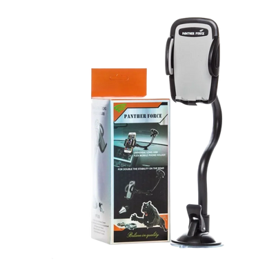 Panther Force Car Holder 360 Degrees Long Neck / Suction And Vent - PF09 Panther Force