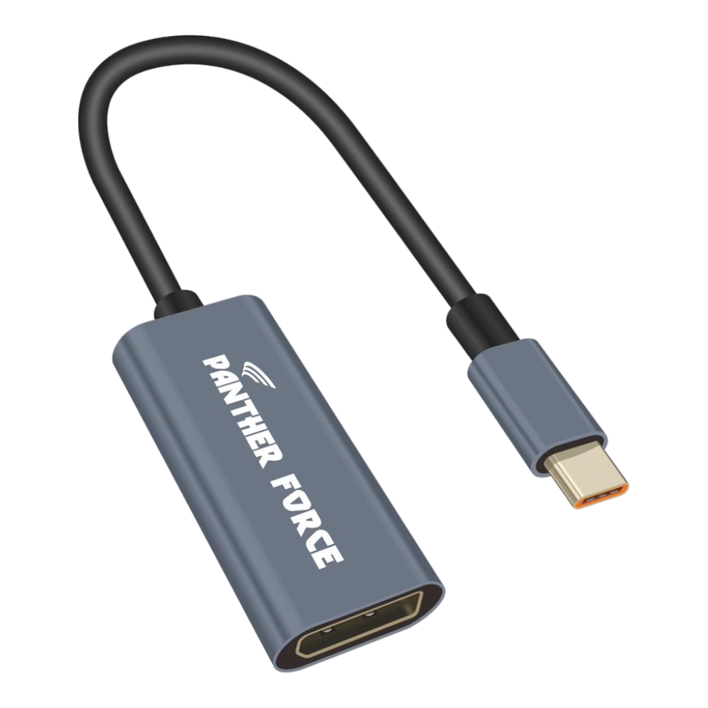 PF27- PANTHER FORCE 8K HDTV TYPE-C TO DP ADAPTER Panther Force