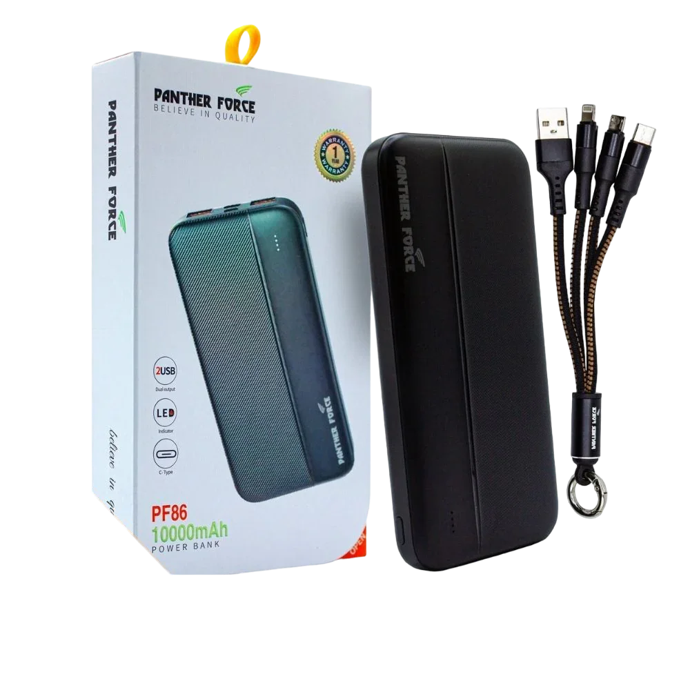 PANTHER FORCE 10000MAH POWER BANK- PF86 Panther Force