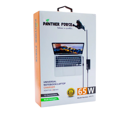 PF171- PANTHER FORCE 2.4A WHITE DUAL USB CAR CHARGER Panther Force