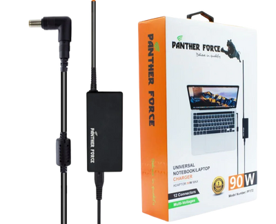 PF172- PANTHER FORCE 90W UNIVERSAL LAPTOP CHARGER (PLANING) - Funkifone