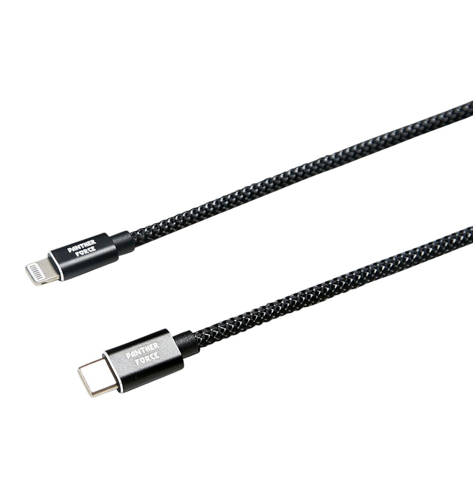 PF174- Panther Force PD20W Type-C to iphone 2M - Seamless Connectivity, Uninterrupted Power Panther Force