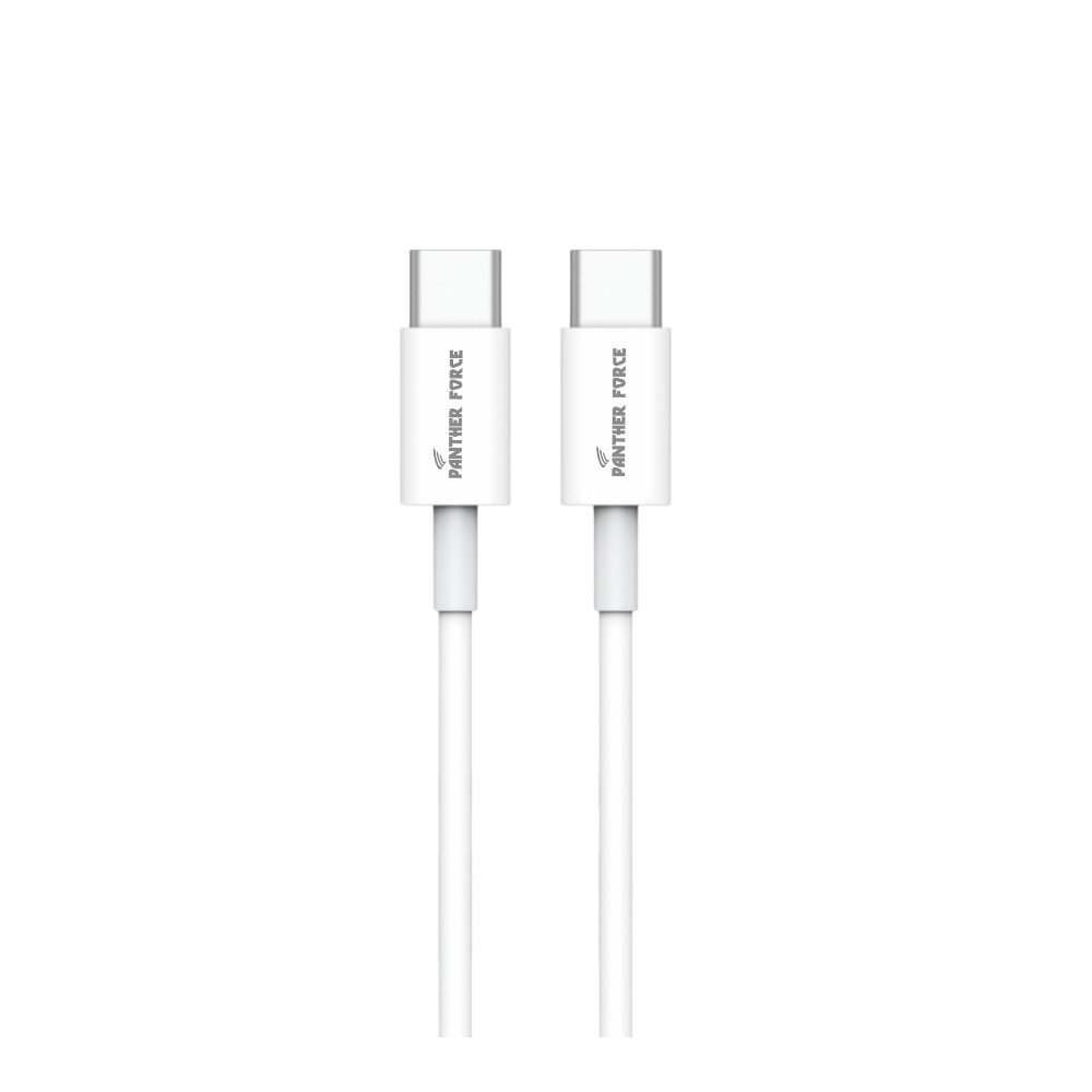 PF191- Panther Force C-C Cable Standard - Extended Length for Convenient Charging and Syncing of Your Phone Panther Force