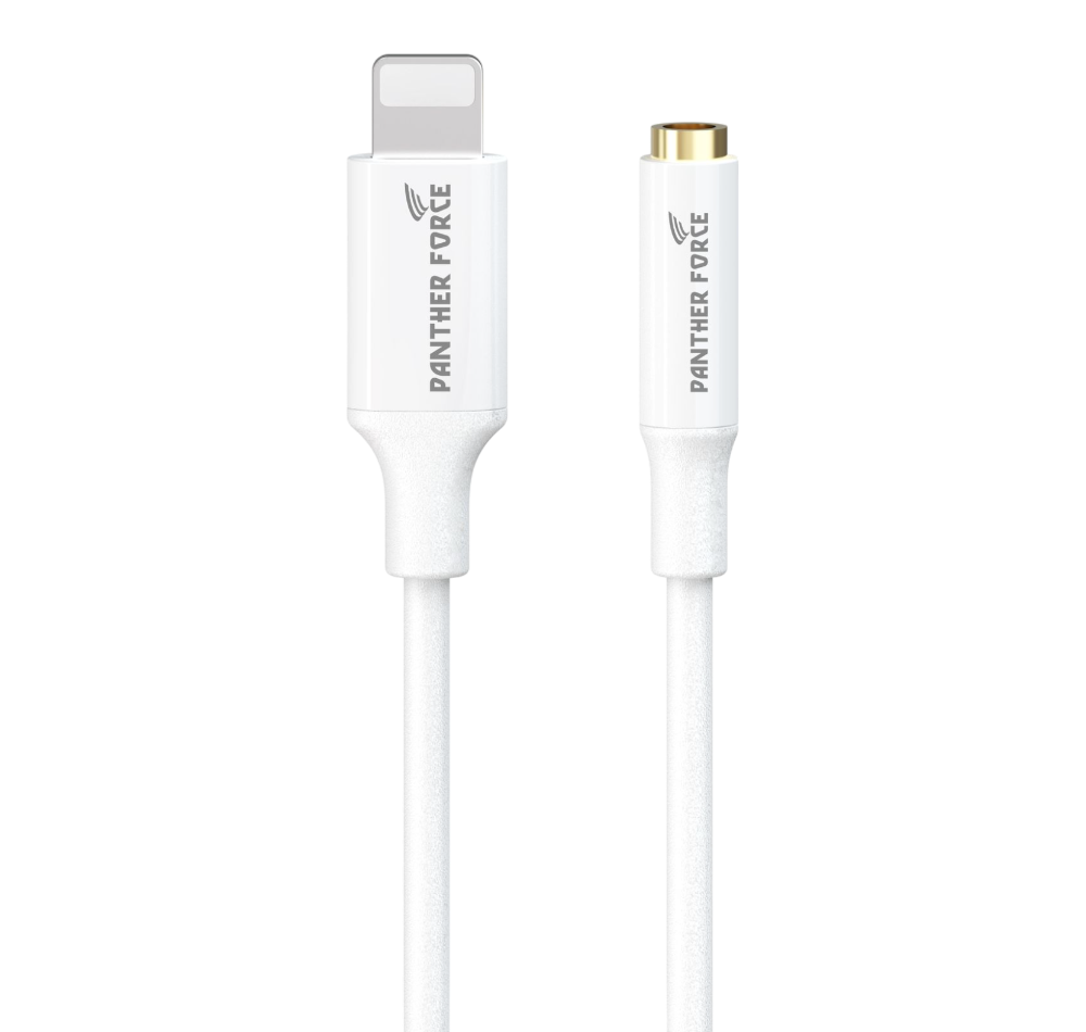 PF204- Panther Force Apple Jack 120mm - Extended Length for Convenient Charging and Syncing of Your Phone Panther Force