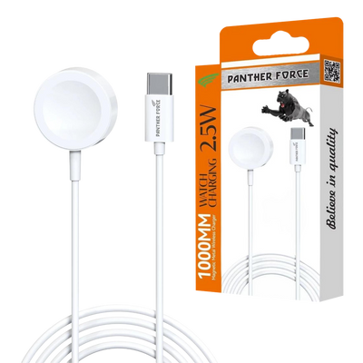 PF209- Panther Force Watch Charger with USB-C - Seamless Connectivity, Uninterrupted Power Panther Force