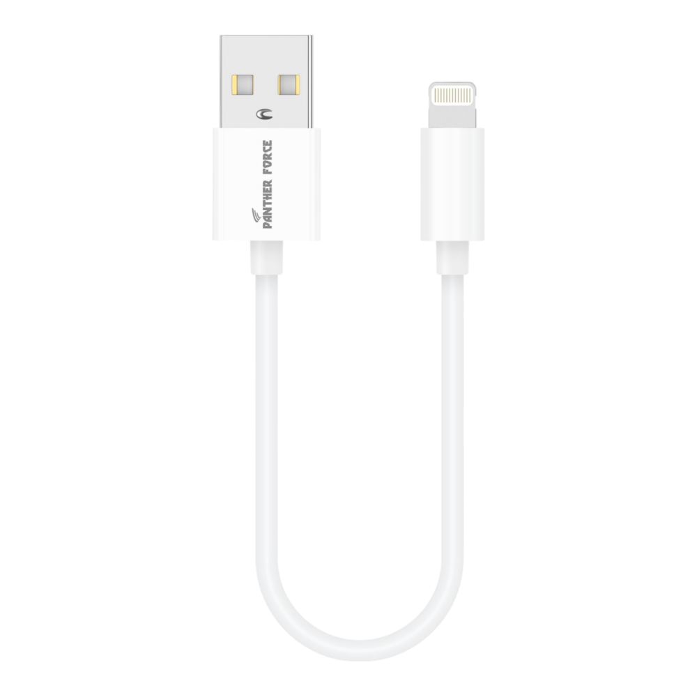 PF284- Panther Force 20cm Data Cable Apple Connector - Fast Charging and Data Transfer Panther Force