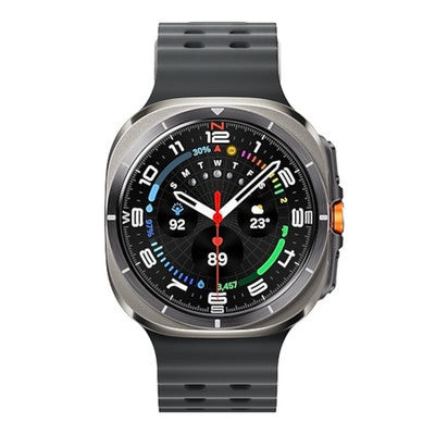 Samsung Galaxy Watch Ultra LTE – 47mm Smartwatch, Titanium Grey - Marine Band Dark Grey (Pristine Condition) Samsung