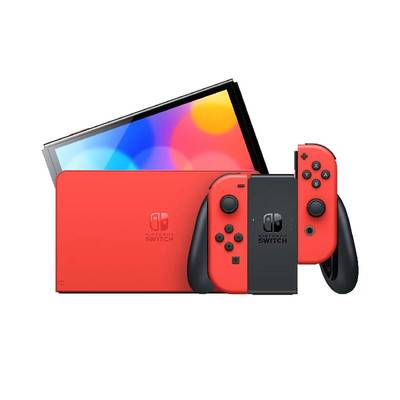Nintendo Switch OLED Console - Mario Red Edition (New) Nintendo
