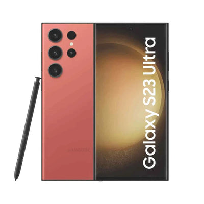 Samsung Galaxy S23 Ultra 5G Red AI Mobile 1TB - (Very Good Condition) Samsung