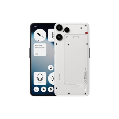 Nothing Phone (3a) lite 5G 256GB White SIM Free Ai Mobile Phone (New) Nothing