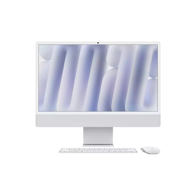 Apple iMac 24″ (2024) M4 10 Core All‑in‑One – 16GB, 256GB, Silver (New) Apple