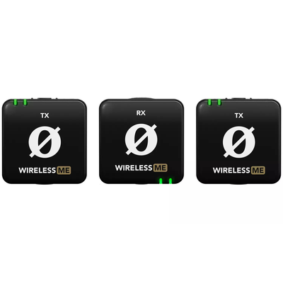RØDE Wireless ME Dual Portable Wireless Microphone Kit – Black (New) RØDE