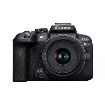 Canon EOS R10 Mirrorless Camera with 18–45mm IS STM Lens (New) Canon