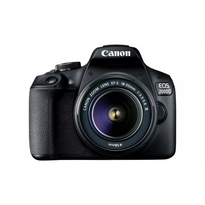 Canon EOS 2000D DSLR Camera with 18-55mm Lens – 24.1MP WiFi & Full HD (New) Canon