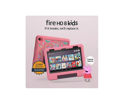 Amazon Fire HD 8 Kids – 8" Tablet, 32GB, Disney Princess (New) Amazon