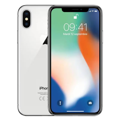 iPhone X 256GB Silver - Unlocked (Good Condition) Apple