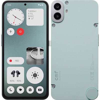 Nothing CMF Phone 1 5G 128GB Light Green SIM Free Ai Mobile Phone (New)