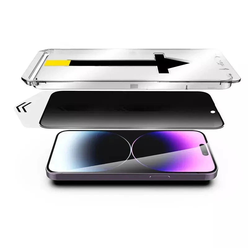 Magic Glass Box Screen Protector For All iPhones - One-Click Installation Funki Fone