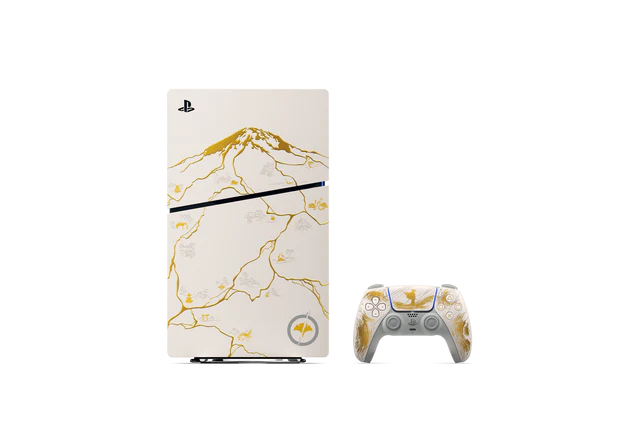 Sony PlayStation 5 Console – Ghost of Yotei Gold Limited Edition Bundle (New)