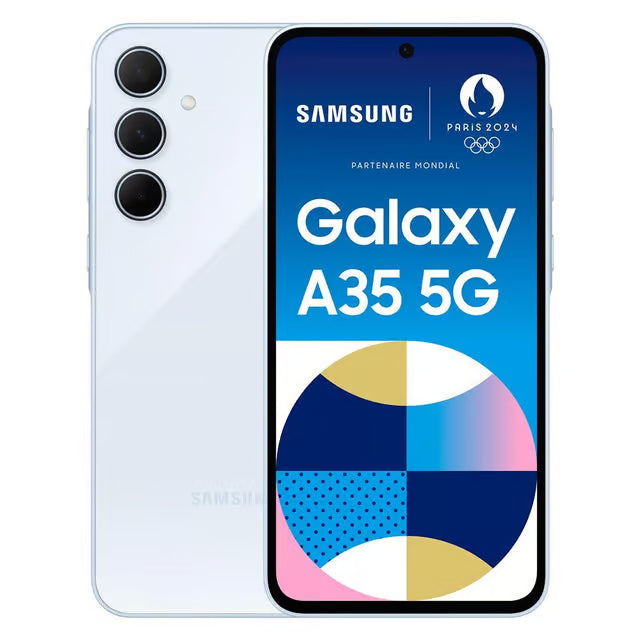 Samsung Galaxy A35 5G 128GB Icy Blue Unlocked – Premium Like New