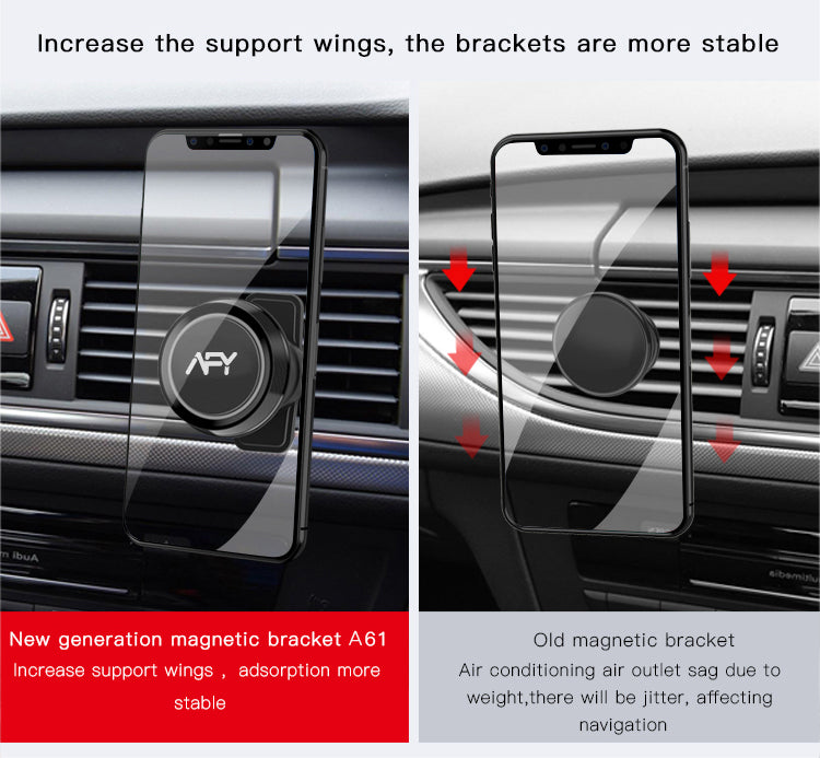 AFY Mobile Phone  Holder For Car Air Vent - Magnetic