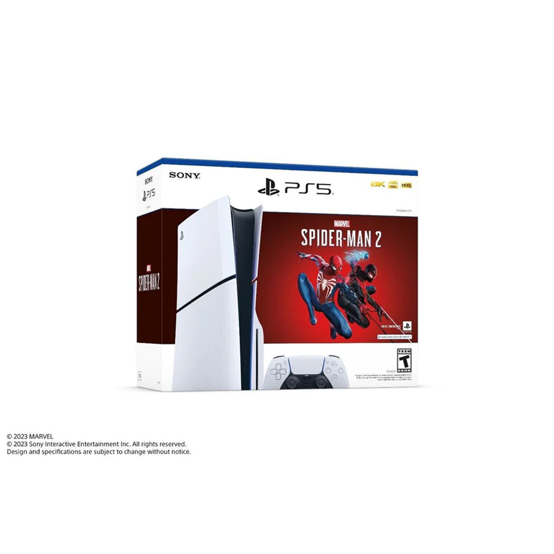 PS5/PLAYSTATION 5 Disc Edition Console 1TB – Spider-Man 2 bundle Brand New SEALED