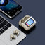 Latest Wireless Smart Earbuds In Ear , Microphone Noise Cancellation with Touch Screen Case Black – Gold