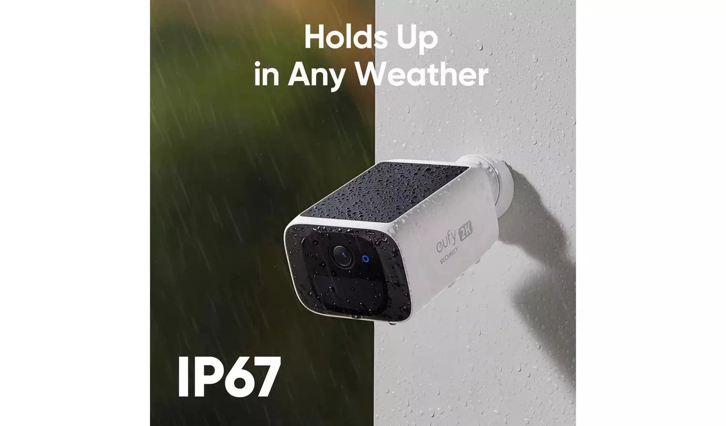eufy SoloCam S220 2K Outdoor Camera (2-Pack) eufy