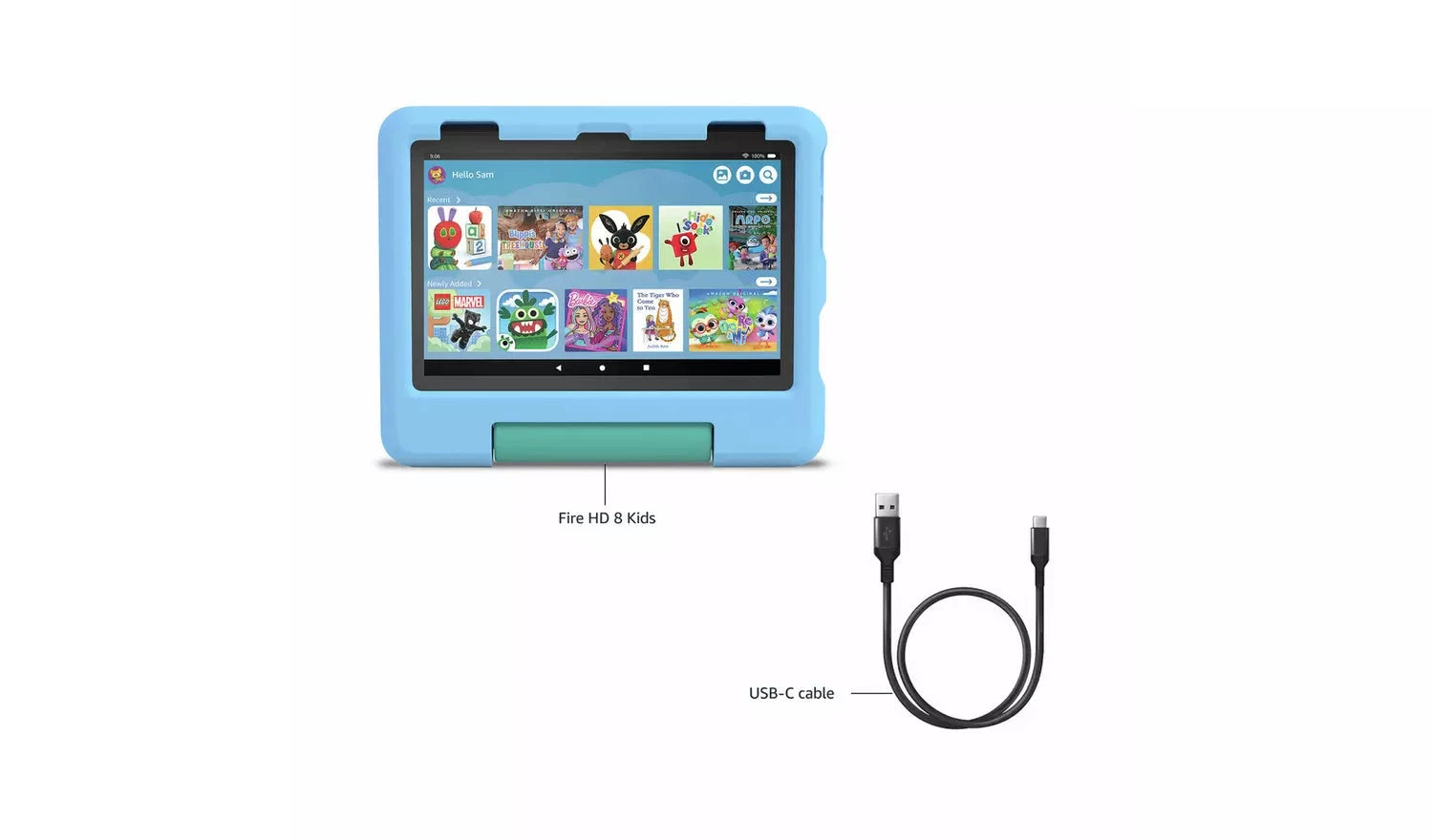 Amazon Fire HD 8 Kids Tablet (Peppa Pig Edition) – 8" Tablet, 32GB, Blue – (New) Amazon
