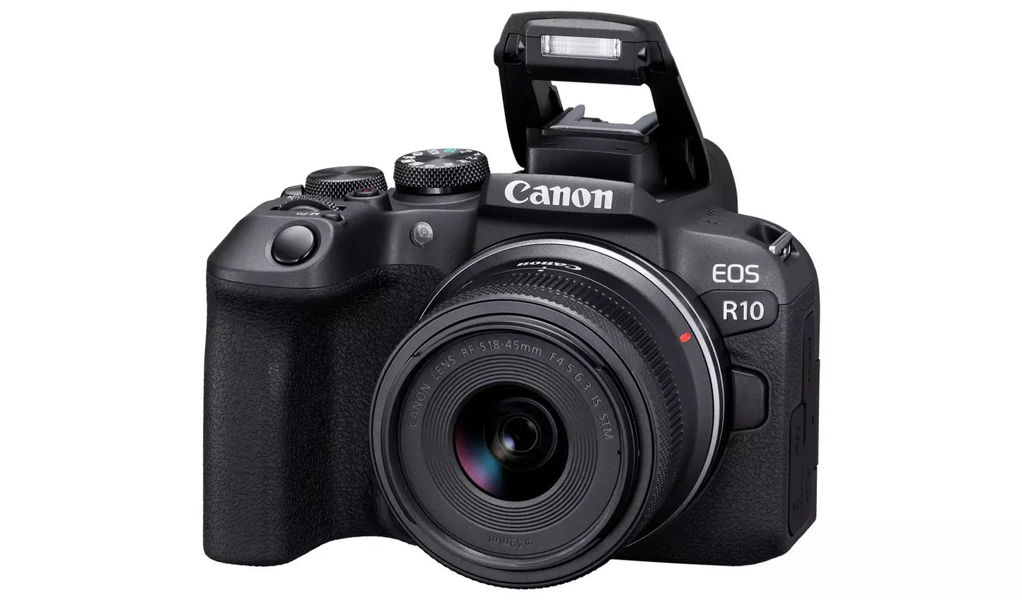 Canon EOS R10 Mirrorless Camera with 18–45mm IS STM Lens (New) Canon