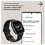Fitbit Versa 4 Smart Watch – Black/Graphite (New) Google